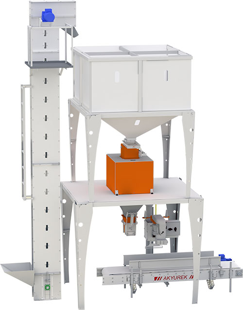 SEMI-AUTOMATED NET WEIGHER & BAGGING SCLAES